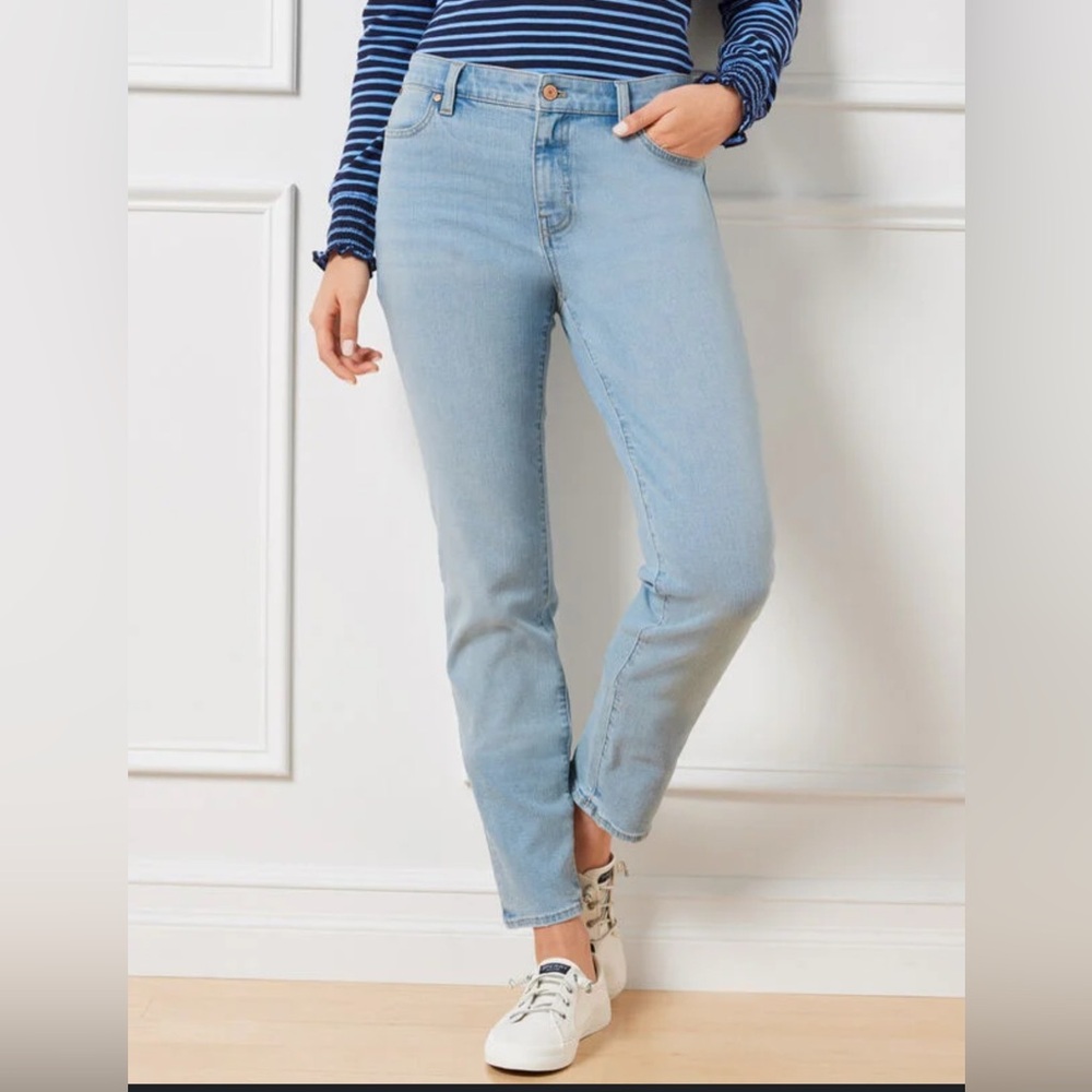 Talbots Light Blue Ankle Jeans